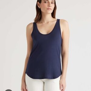 Quince Deep Blue Women's Tank Top